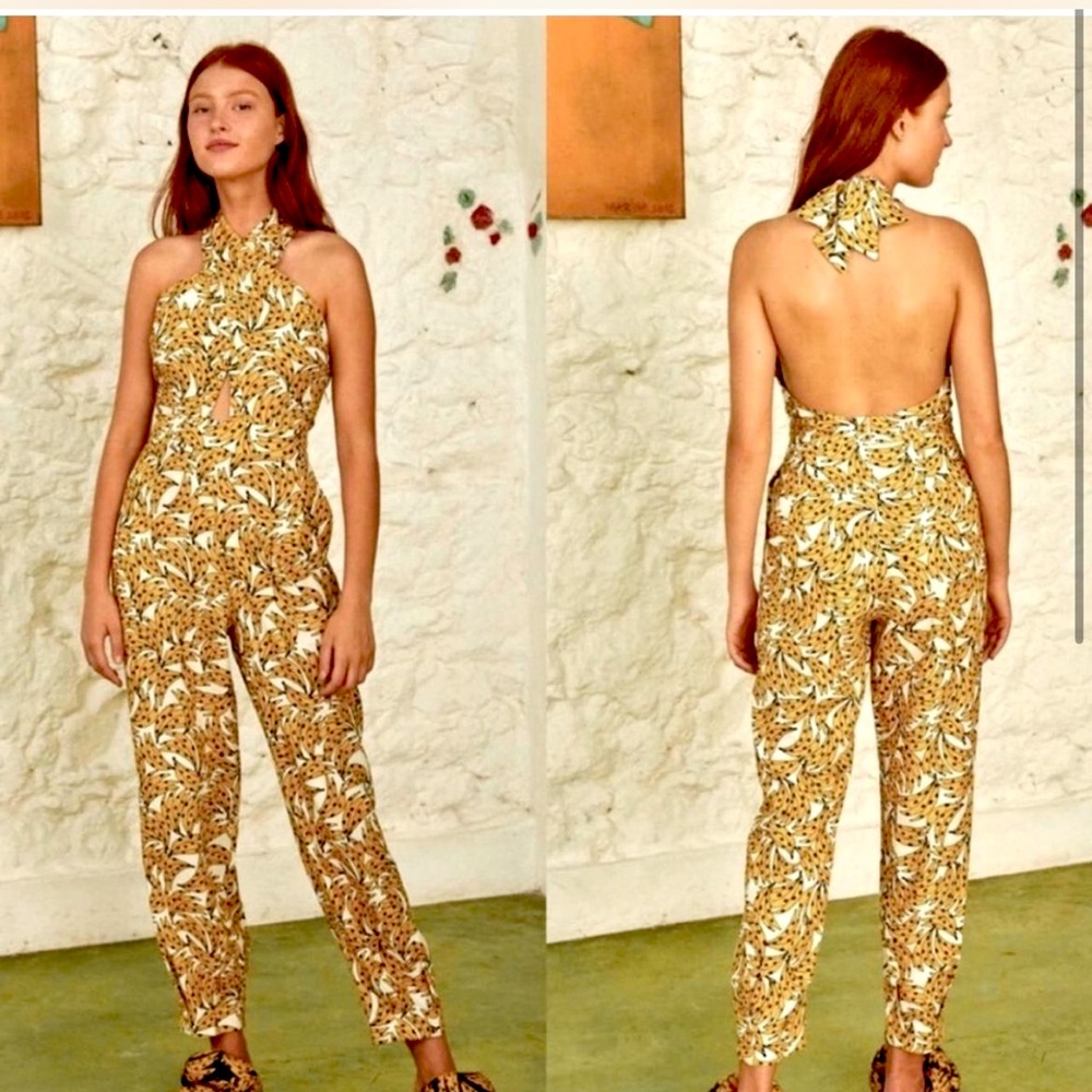 Farm Rio Banana jumpsuit